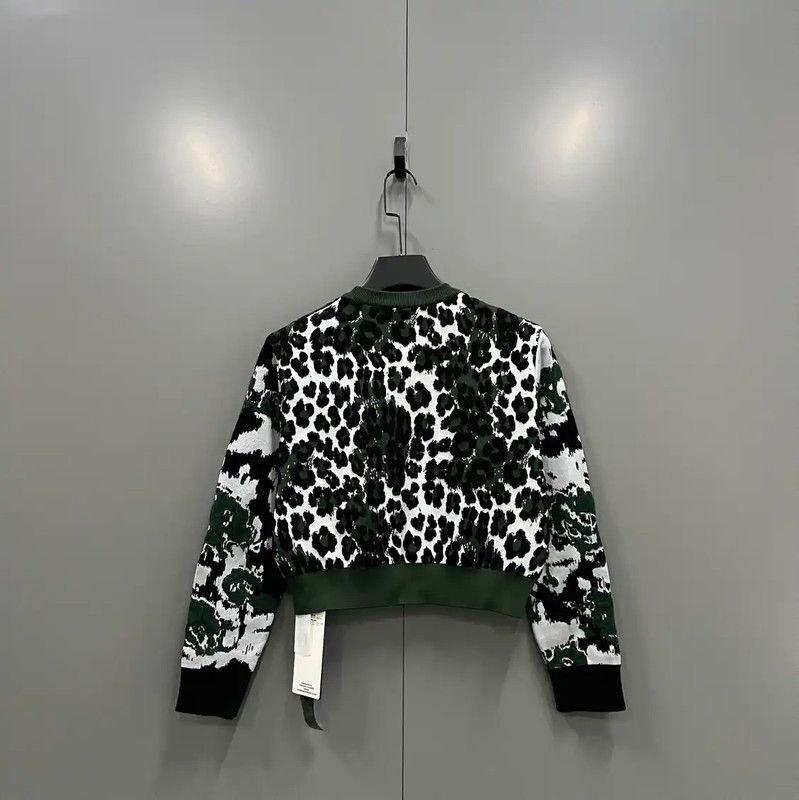 Kenzo KENZO Colorful Cotton Long Sleeve Crop Sweatshirt 0089 Size S / US 4 / IT 40 - 3 Thumbnail