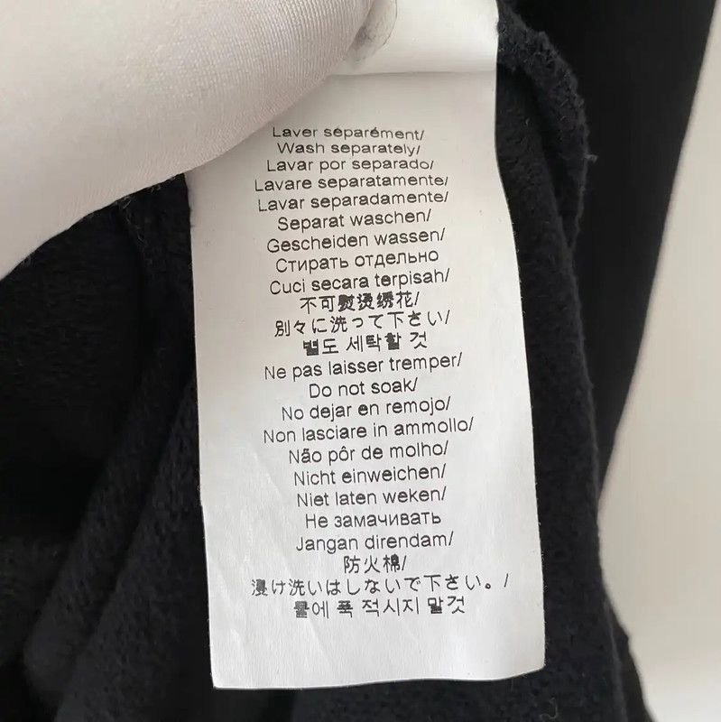 Kenzo KENZO Black Oversized Logo Dress for Women 0089 Size S / US 4 / IT 40 - 9 Thumbnail