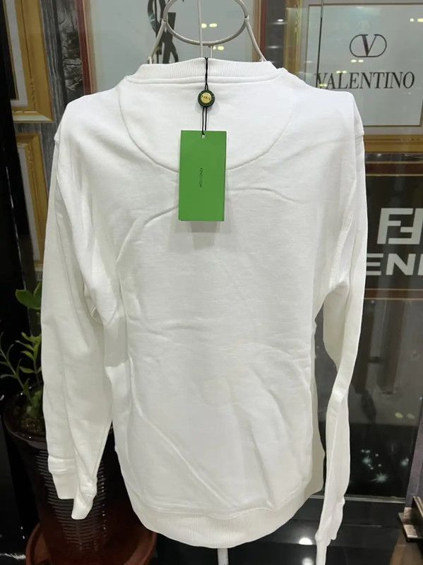 Kenzo KENZO White Cotton Tiger Head Long Sleeve Top 0089 Size S / US 4 / IT 40 - 4 Thumbnail