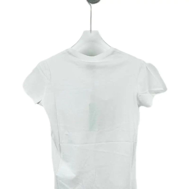 Kenzo KENZO White Cotton Women's T-Shirt with Tiger Print 0089 Size XS / US 0-2 / IT 36-38 - 2 Thumbnail
