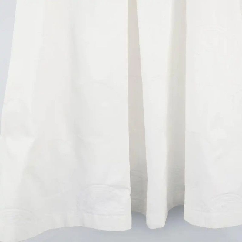 Kenzo Kenzo Summer White Dress for Women 0089 Size S / US 4 / IT 40 - 4 Thumbnail