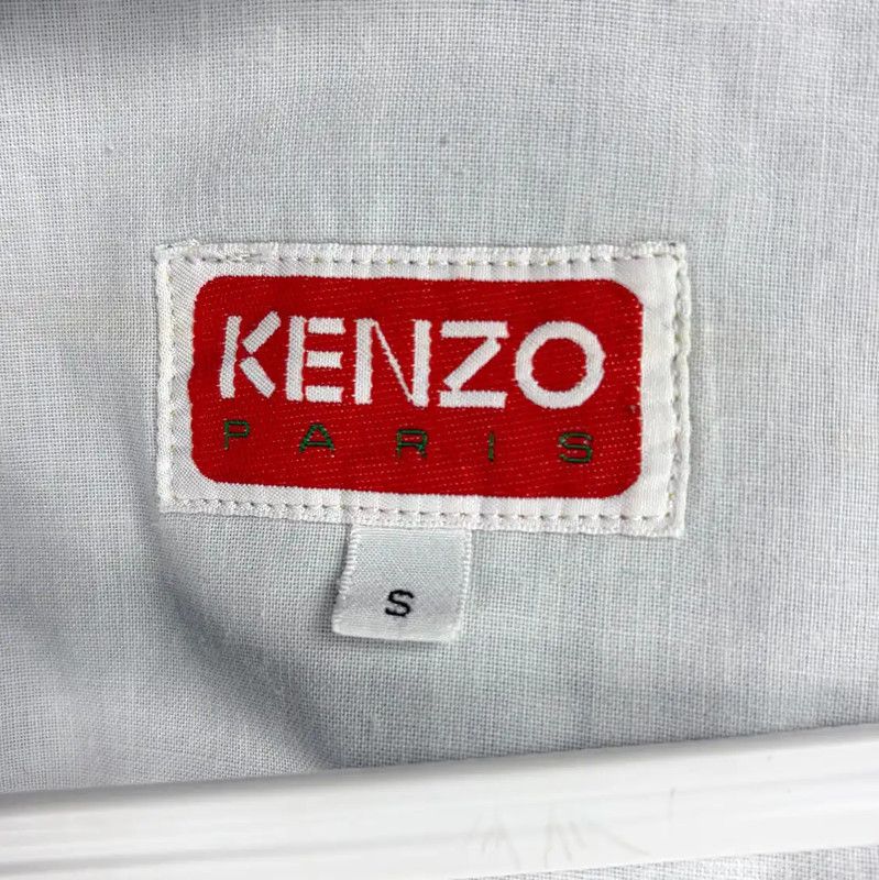 Kenzo KENZO Blue Long Sleeve Denim Shirt 0089 Size S / US 4 / IT 40 - 3 Thumbnail