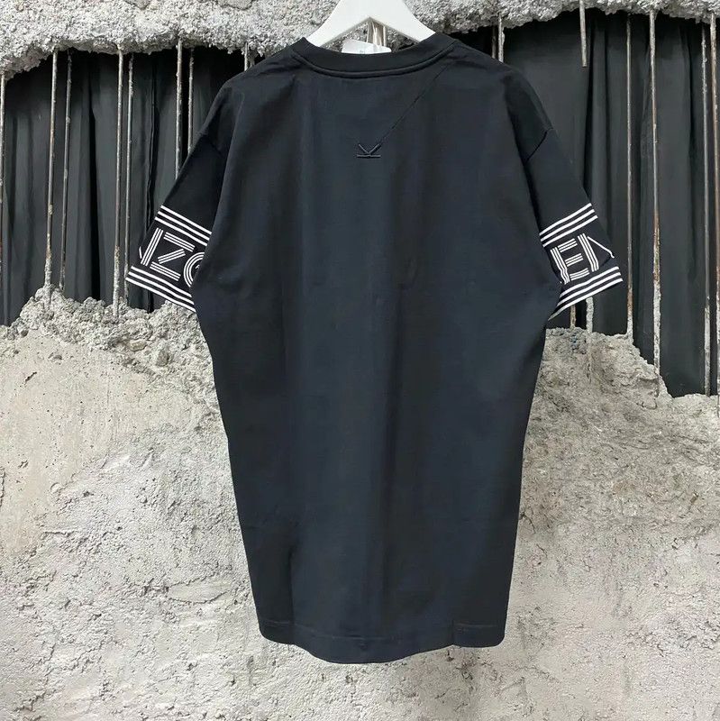 Kenzo KENZO Black Cotton S Size Women's T-Shirt 0089 Size S / US 4 / IT 40 - 2 Thumbnail