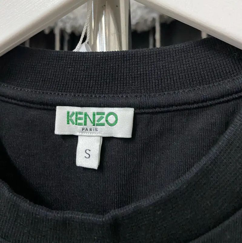 Kenzo KENZO Black Cotton S Size Women's T-Shirt 0089 Size S / US 4 / IT 40 - 5 Thumbnail