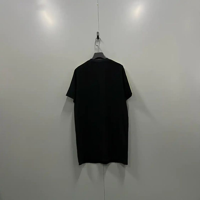 Kenzo KENZO Summer Black Cotton Short Dress 0089 Size M / US 6-8 / IT 42-44 - 2 Thumbnail
