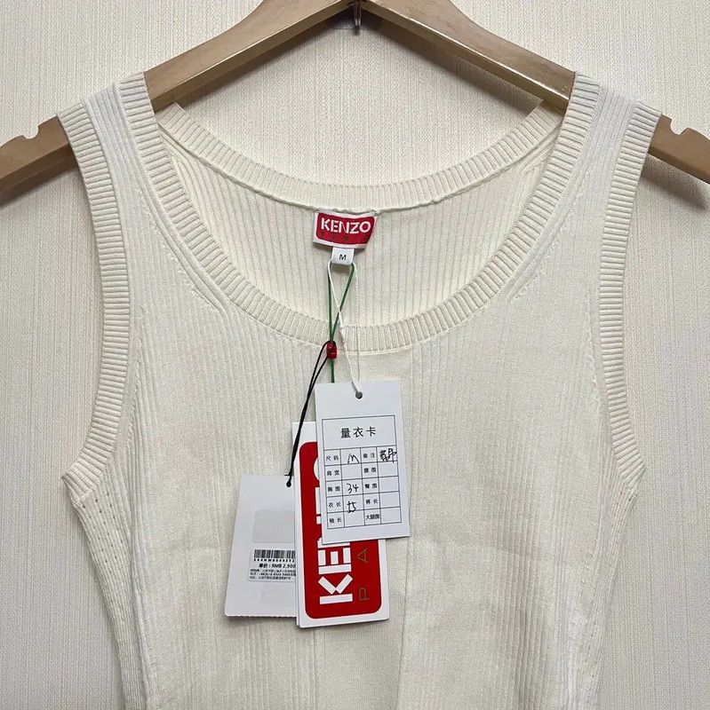 Kenzo KENZO Women's Beige Cotton T-Shirt 0089 Size M / US 6-8 / IT 42-44 - 3 Thumbnail