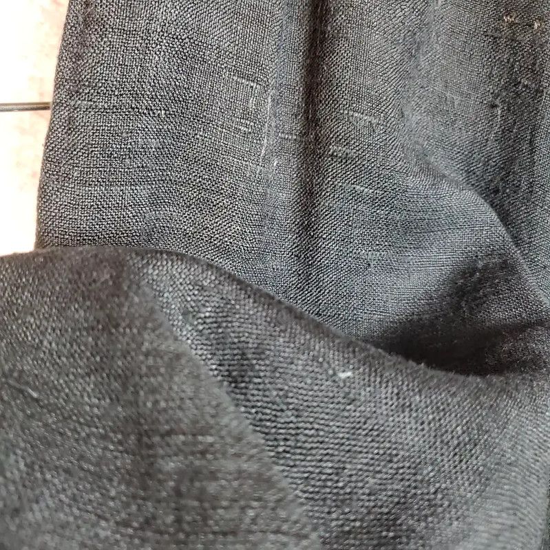 Kenzo KENZO Summer Dark Gray Silk Casual Pants 0089 Size 23" - 10 Thumbnail