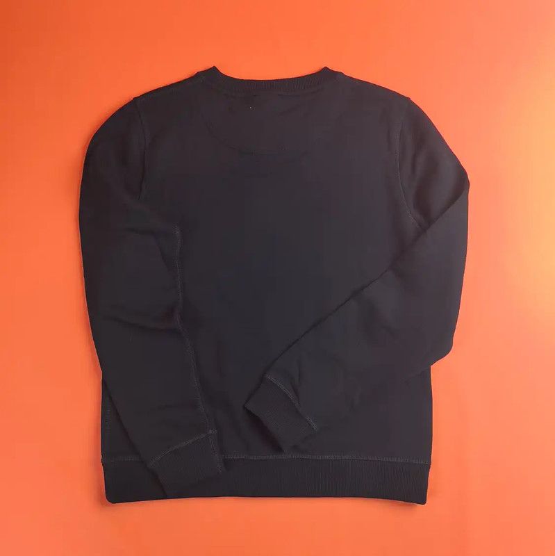 Kenzo KENZO Black Cotton Embroidered Sweatshirt for Women 0089 Size L / US 10 / IT 46 - 2 Thumbnail