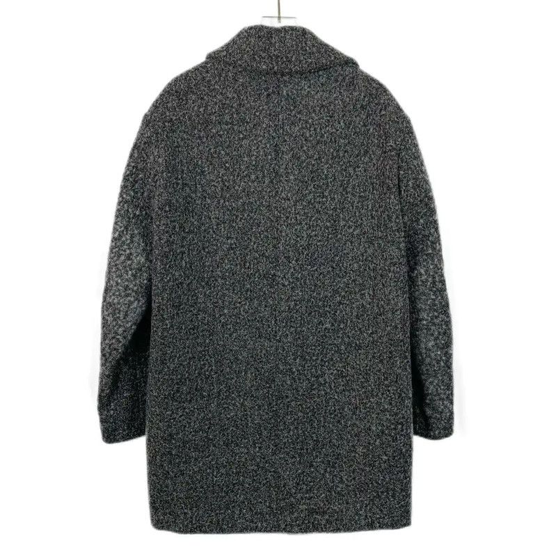 Kenzo Kenzo Women's Double-Breasted Gray Wool Coat 0089 Size XS / US 0-2 / IT 36-38 - 2 Thumbnail