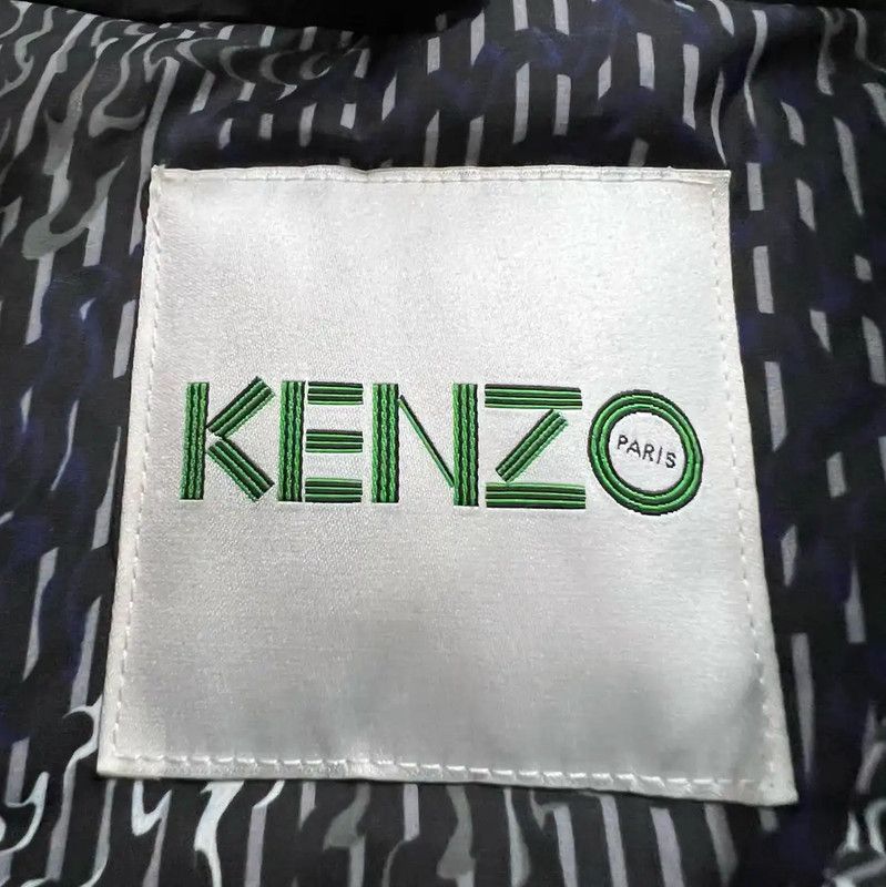 Kenzo KENZO Spring Autumn Black Cotton Jacket 0089 Size M / US 6-8 / IT 42-44 - 3 Thumbnail