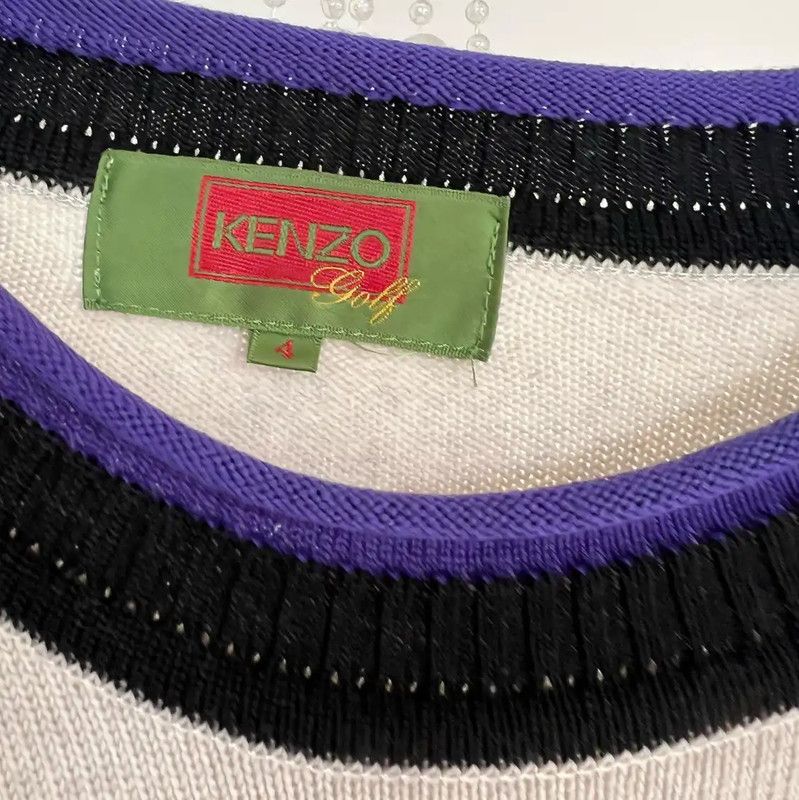 Kenzo KENZO Violet Women's Sweater 0089 Size M / US 6-8 / IT 42-44 - 5 Thumbnail