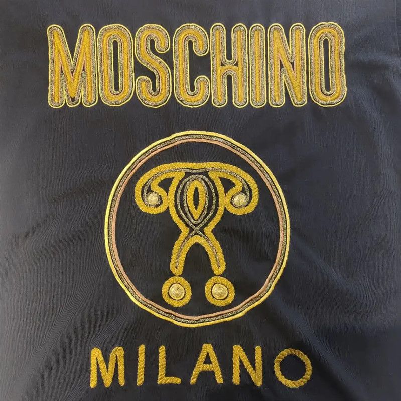 Moschino Moschino Black Cotton Women's T-Shirt 0089 Size XXS / US 00 / IT 34 - 4 Thumbnail