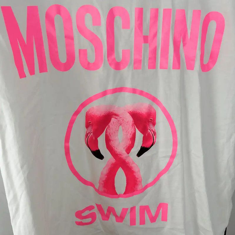 Moschino Moschino White Cotton Women’s T-Shirt 0089 Size M / US 6-8 / IT 42-44 - 5 Thumbnail