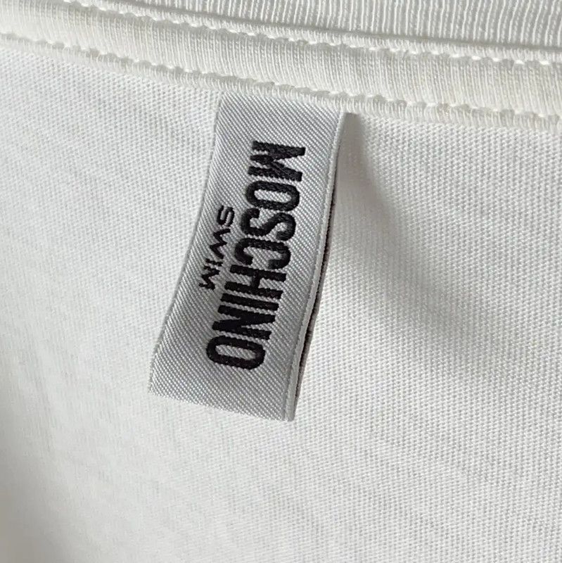 Moschino Moschino White Cotton Women’s T-Shirt 0089 Size M / US 6-8 / IT 42-44 - 3 Thumbnail