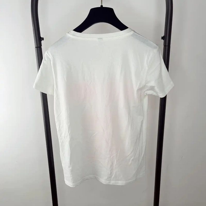 Moschino Moschino White Cotton Women’s T-Shirt 0089 Size M / US 6-8 / IT 42-44 - 2 Thumbnail