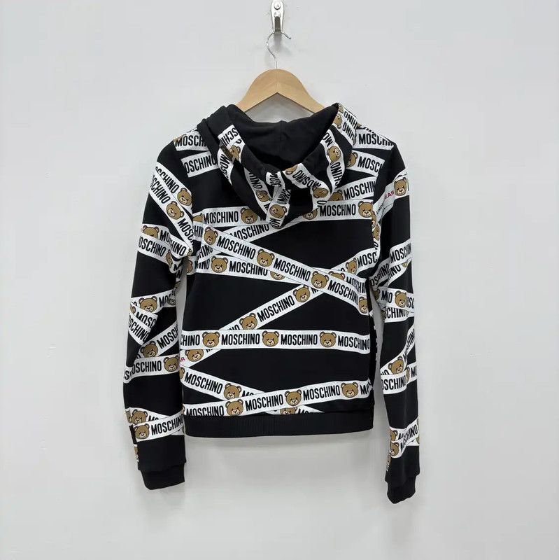 Moschino Moschino Black Cotton Women's Cardigan XS 0089 Size XS / US 0-2 / IT 36-38 - 2 Thumbnail