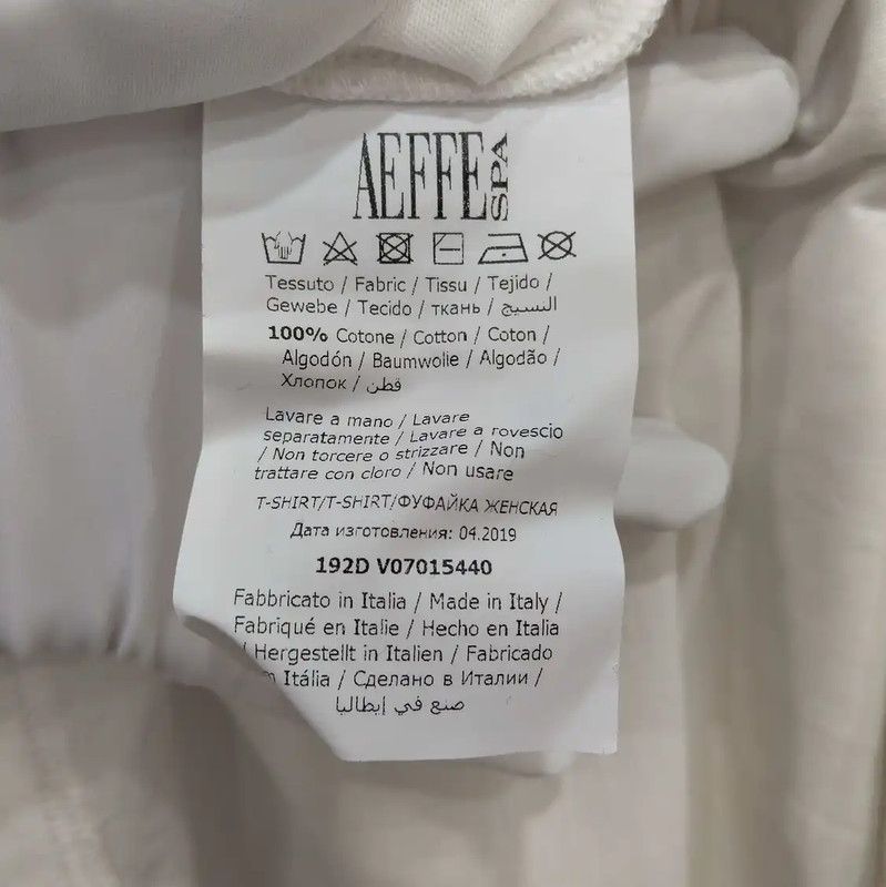 Moschino Moschino White Cotton Summer T-Shirt 0089 Size XL / US 12-14 / IT 48-50 - 4 Thumbnail