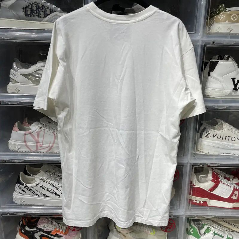Moschino Moschino White Cotton T-Shirt with Teddy Bear 0089 Size S / US 4 / IT 40 - 2 Thumbnail