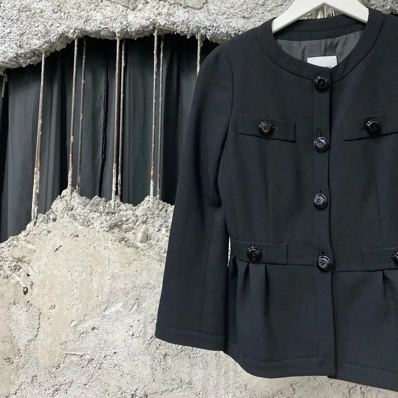 Moschino Moschino Black Women's Jacket for Spring and Autumn 0089 Size ONE SIZE - 3 Thumbnail