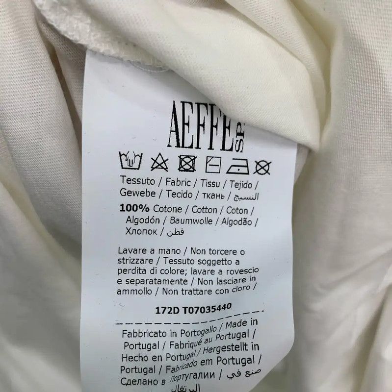 Moschino Moschino White Cotton Short Sleeve T-Shirt 0089 Size ONE SIZE - 5 Thumbnail