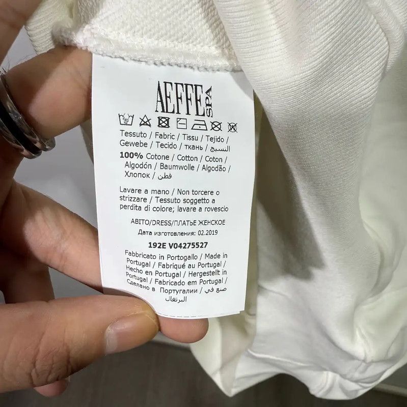Moschino Moschino White Cotton Womens Hoodie 0089 Size XS / US 0-2 / IT 36-38 - 5 Thumbnail