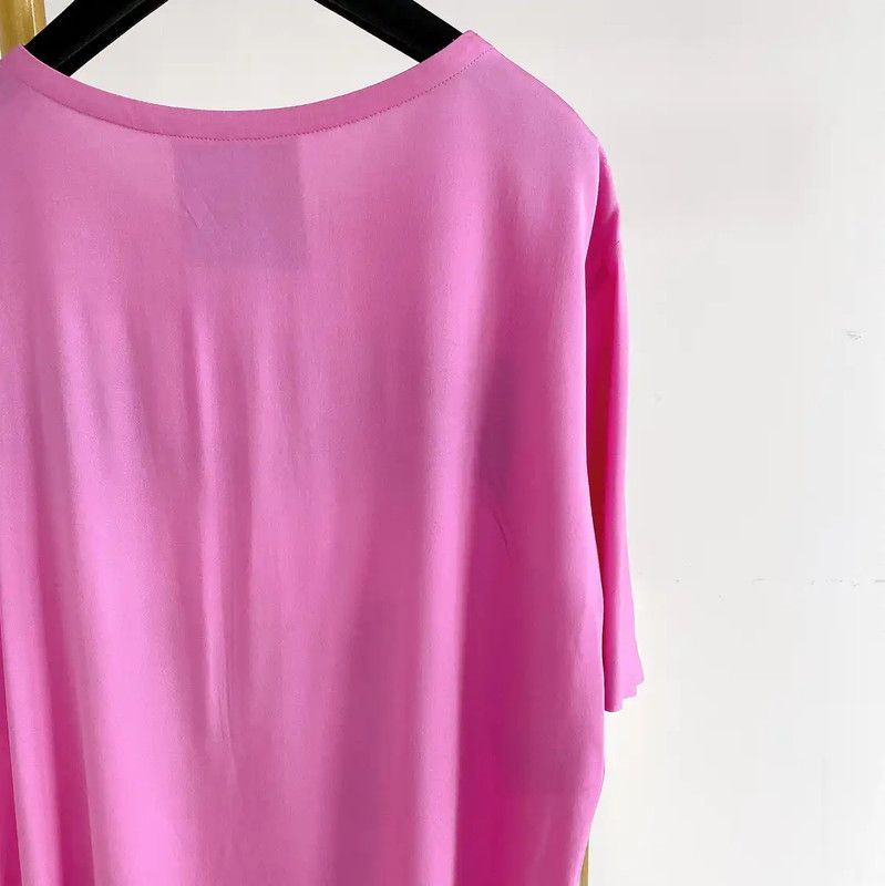 Moschino Moschino Pink Bear Graphic Dress 0089 Size XS / US 0-2 / IT 36-38 - 4 Thumbnail