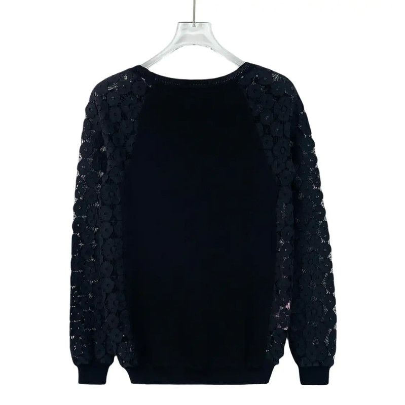 Moschino Moschino Black Cotton Ladies Sweater 0089 Size M / US 6-8 / IT 42-44 - 2 Thumbnail