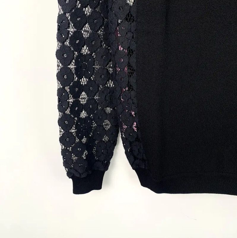 Moschino Moschino Black Cotton Ladies Sweater 0089 Size M / US 6-8 / IT 42-44 - 4 Thumbnail
