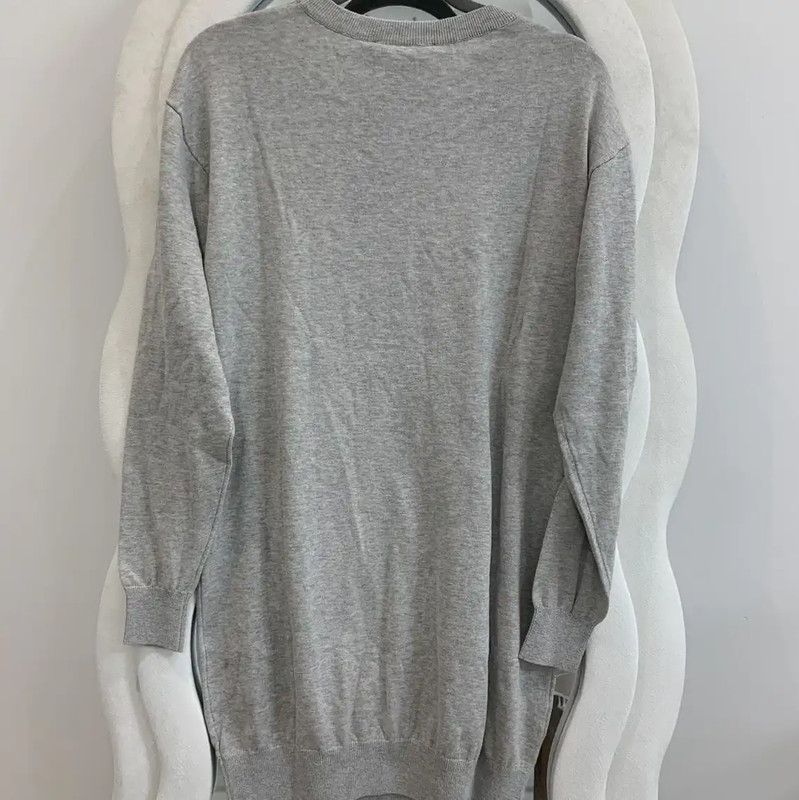 Moschino Moschino Gray Wool Blend Dress for Women 0089 Size XXS / US 00 / IT 34 - 3 Thumbnail