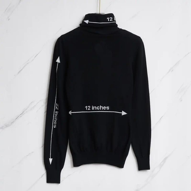 Moschino Moschino Black Wool Women’s Pullover Sweater 0089 Size XS / US 0-2 / IT 36-38 - 4 Thumbnail