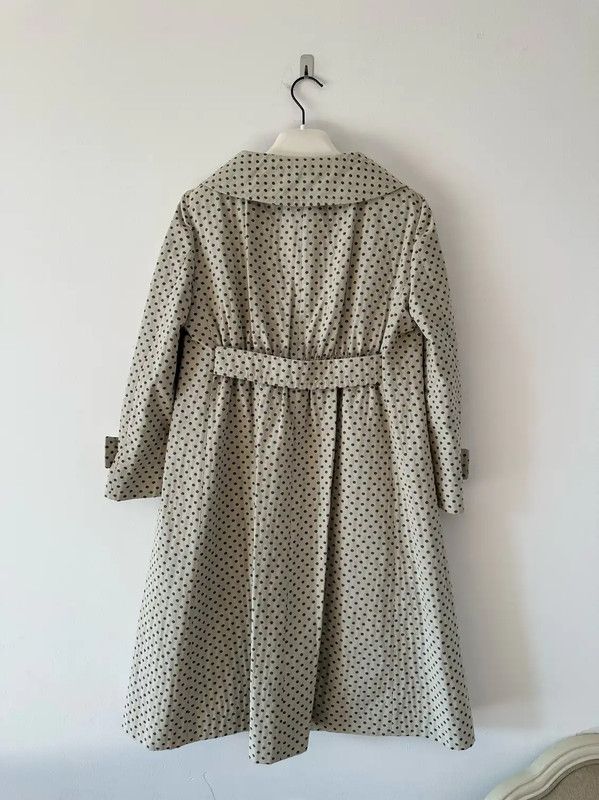 Moschino Moschino Gray Cotton Women's Coat 0089 Size L / US 10 / IT 46 - 2 Thumbnail