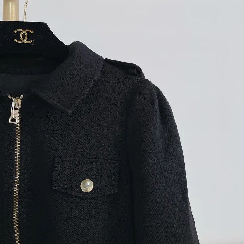 Moschino Moschino Women’s Black Wool Fall Jacket 0089 Size M / US 6-8 / IT 42-44 - 4 Thumbnail