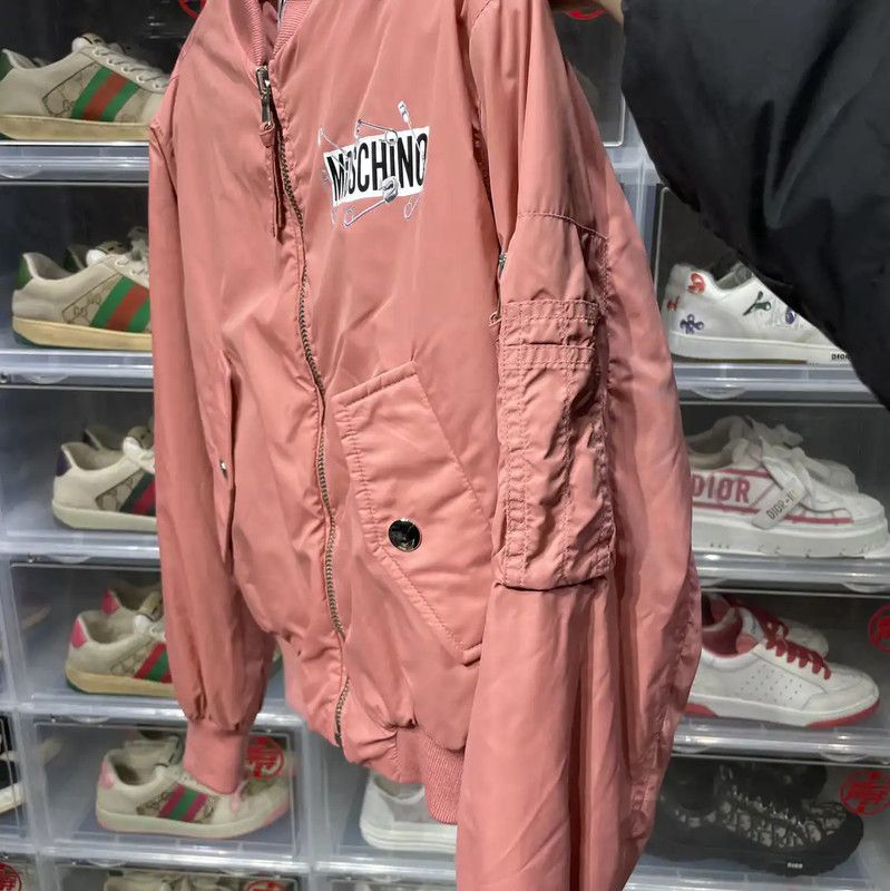 Moschino Moschino Pink Women's Jacket 0089 Size XS / US 0-2 / IT 36-38 - 3 Thumbnail