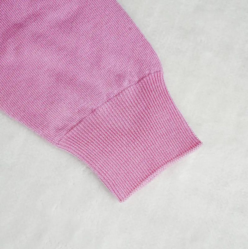 Moschino Moschino Pink Cashmere Long Sleeve Sweater 0089 Size M / US 6-8 / IT 42-44 - 5 Thumbnail