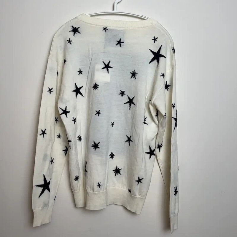 Moschino Moschino White Cotton Women's Pullover Sweatshirt 0089 Size S / US 4 / IT 40 - 2 Thumbnail