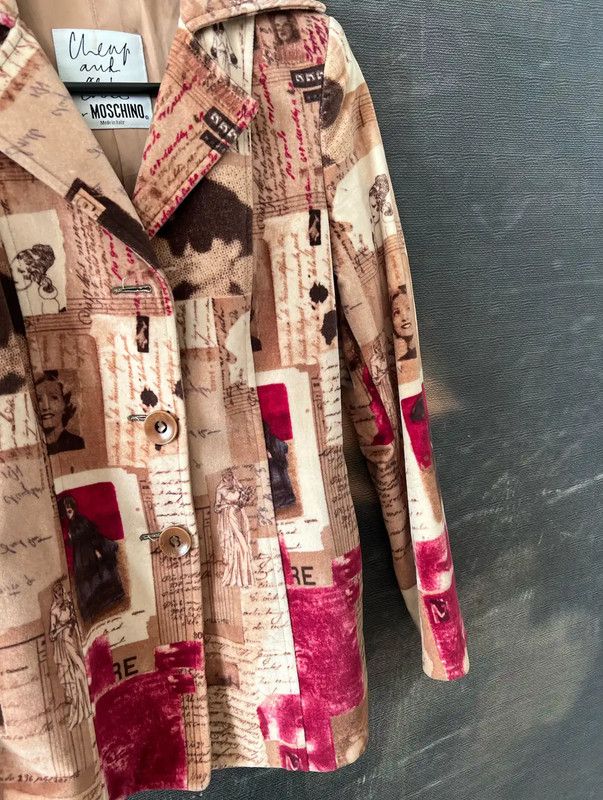 Moschino Moschino Artistic Printed Women's Jacket 0089 Size M / US 6-8 / IT 42-44 - 7 Thumbnail