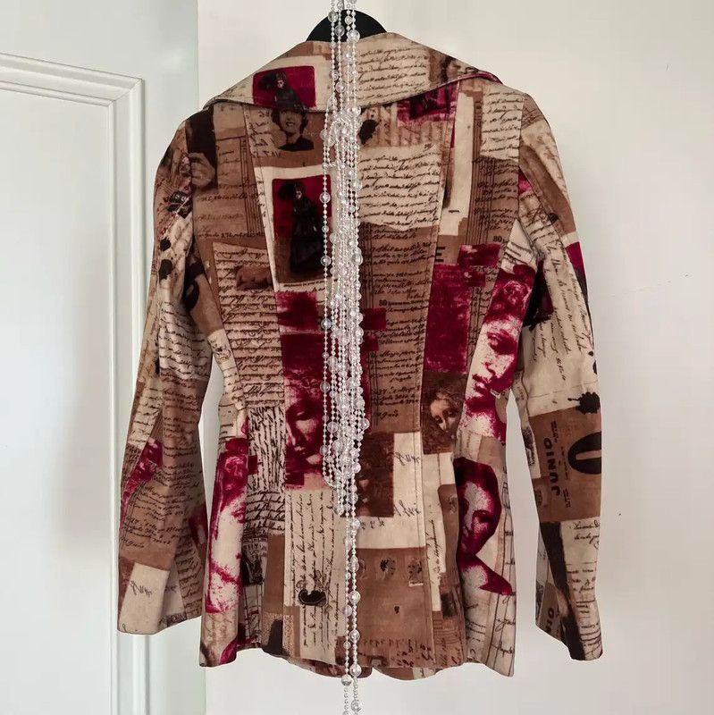 Moschino Moschino Artistic Printed Women's Jacket 0089 Size M / US 6-8 / IT 42-44 - 2 Thumbnail