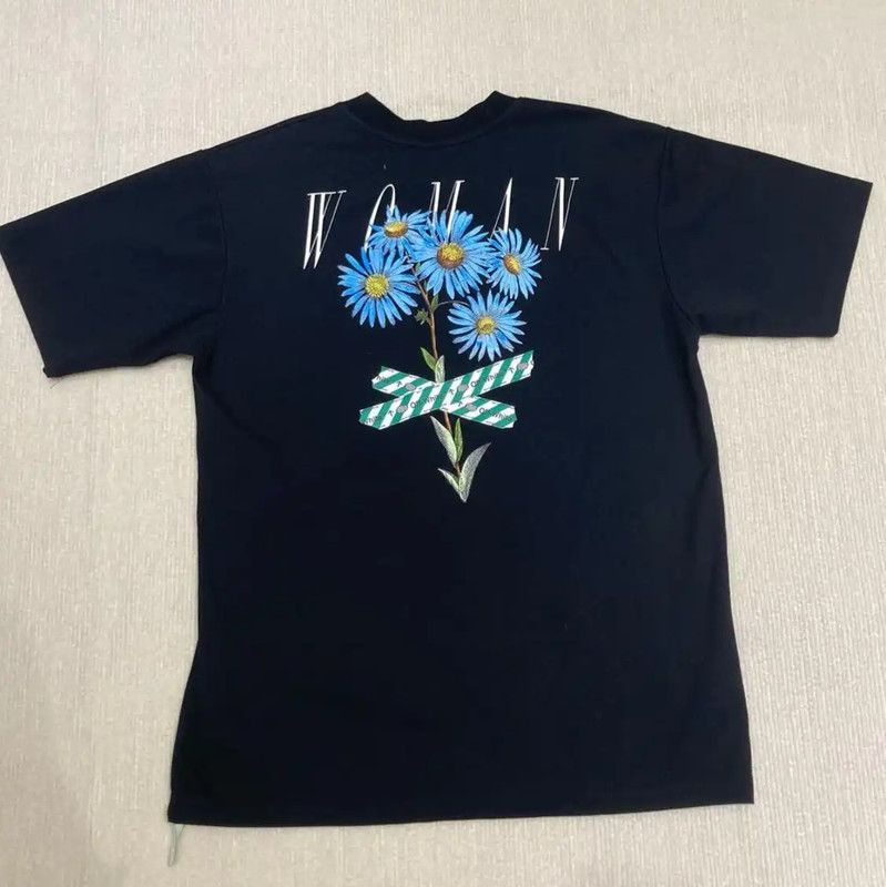 Off-White Off-White Black Cotton Graphic T-Shirt 0089 Size S / US 4 / IT 40 - 2 Thumbnail