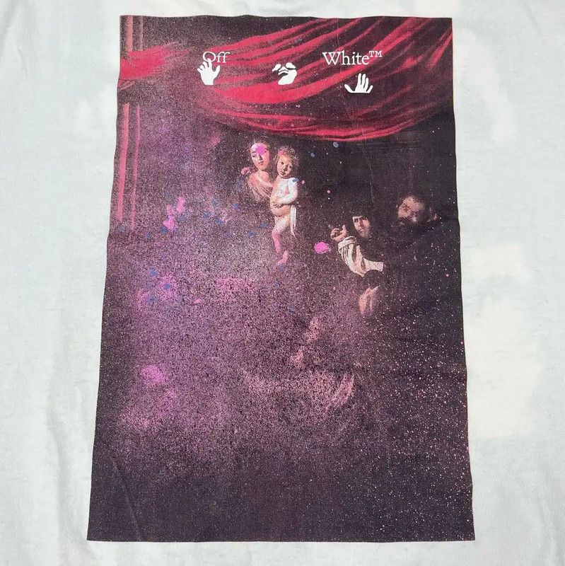 Off-White Off-White Women's XS White Cotton T-Shirt 0089 Size XS / US 0-2 / IT 36-38 - 3 Thumbnail
