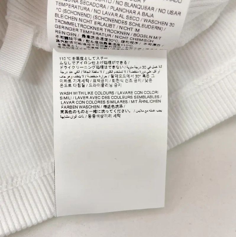 Off-White Off-White White Cotton Sleeveless Dress 0089 Size L / US 10 / IT 46 - 8 Thumbnail