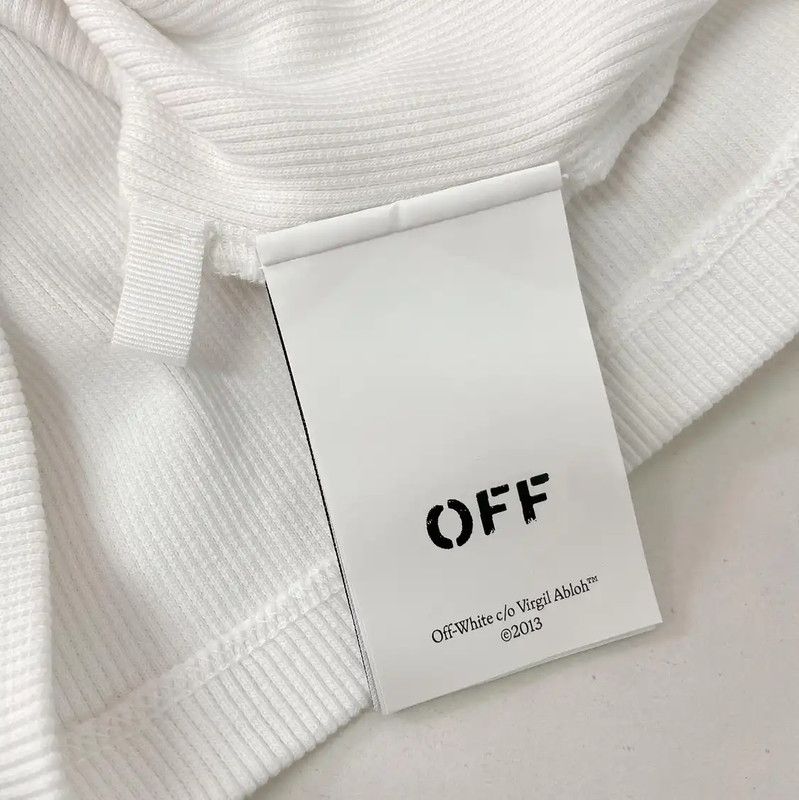 Off-White Off-White White Cotton Sleeveless Dress 0089 Size L / US 10 / IT 46 - 7 Thumbnail