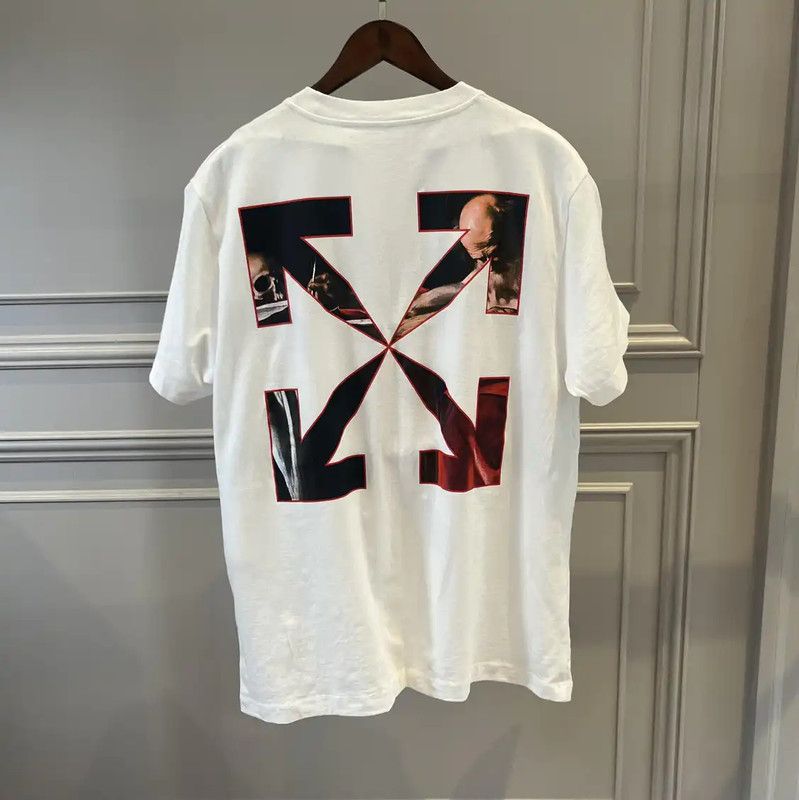 Off-White Off-White Summer Short Sleeve White T-Shirt 0089 Size XS / US 0-2 / IT 36-38 - 2 Thumbnail
