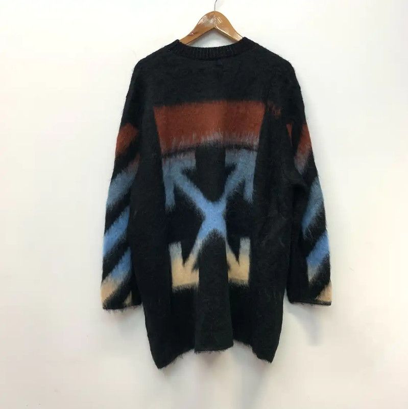 Off-White Off-White Black Wool Sweater for Women 0089 Size L / US 10 / IT 46 - 2 Thumbnail