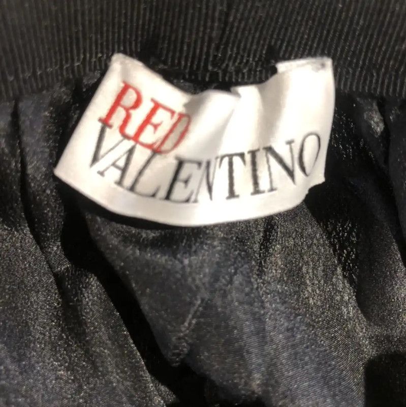 Valentino Valentino Women's Gold Cotton Blend Skirt 0089 Size 26" / US 2 / IT 38 - 5 Thumbnail