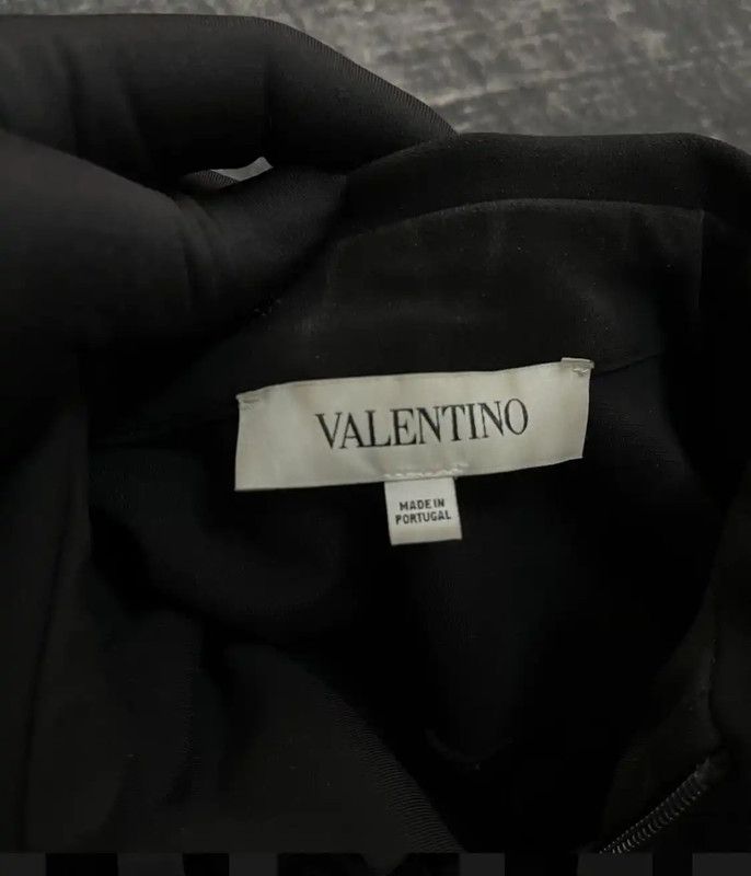 Valentino Valentino Black Long Sleeve Cardigan for Women 0089 Size XS / US 0-2 / IT 36-38 - 3 Thumbnail