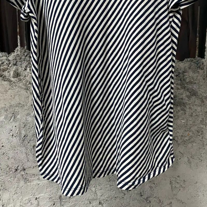Valentino Valentino Summer Striped Cotton T-Shirt for Women 0089 Size S / US 4 / IT 40 - 4 Thumbnail