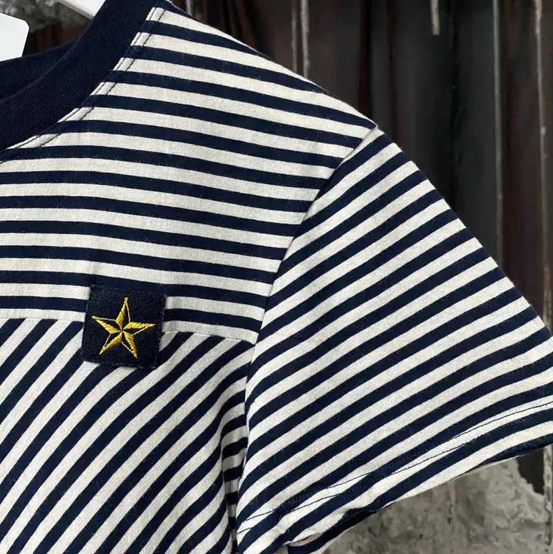 Valentino Valentino Summer Striped Cotton T-Shirt for Women 0089 Size S / US 4 / IT 40 - 5 Thumbnail