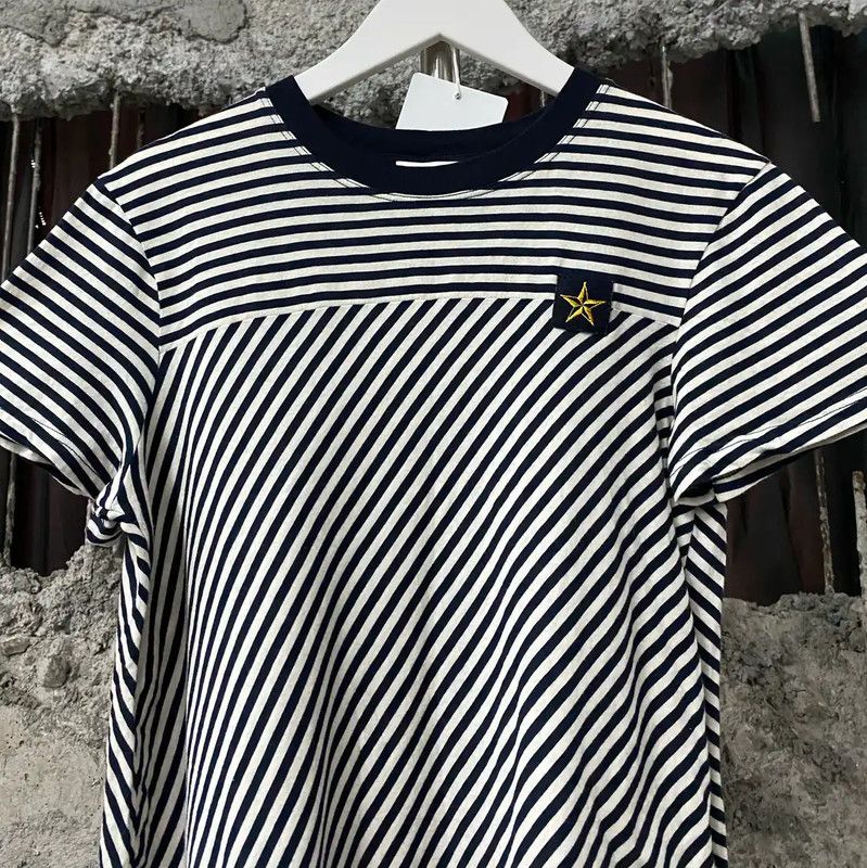 Valentino Valentino Summer Striped Cotton T-Shirt for Women 0089 Size S / US 4 / IT 40 - 3 Thumbnail