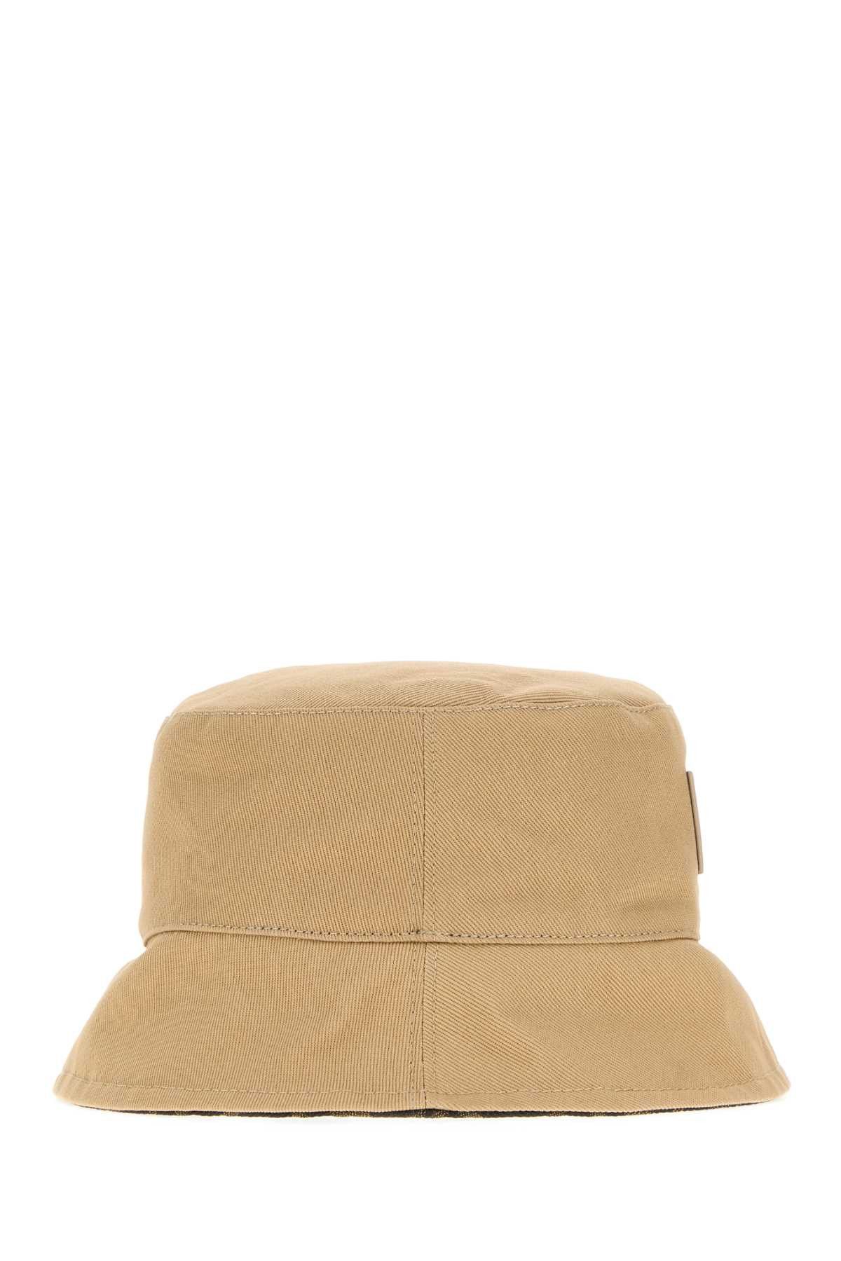 Fendi Beige Cotton Bucket Hat Size ONE SIZE - 2 Thumbnail