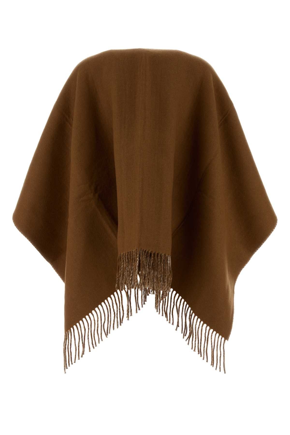Fendi Biscuit Wool Blend Reversible Cape Size M / US 6-8 / IT 42-44 - 2 Thumbnail
